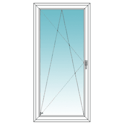 Bukó-nyíló erkélyajtó